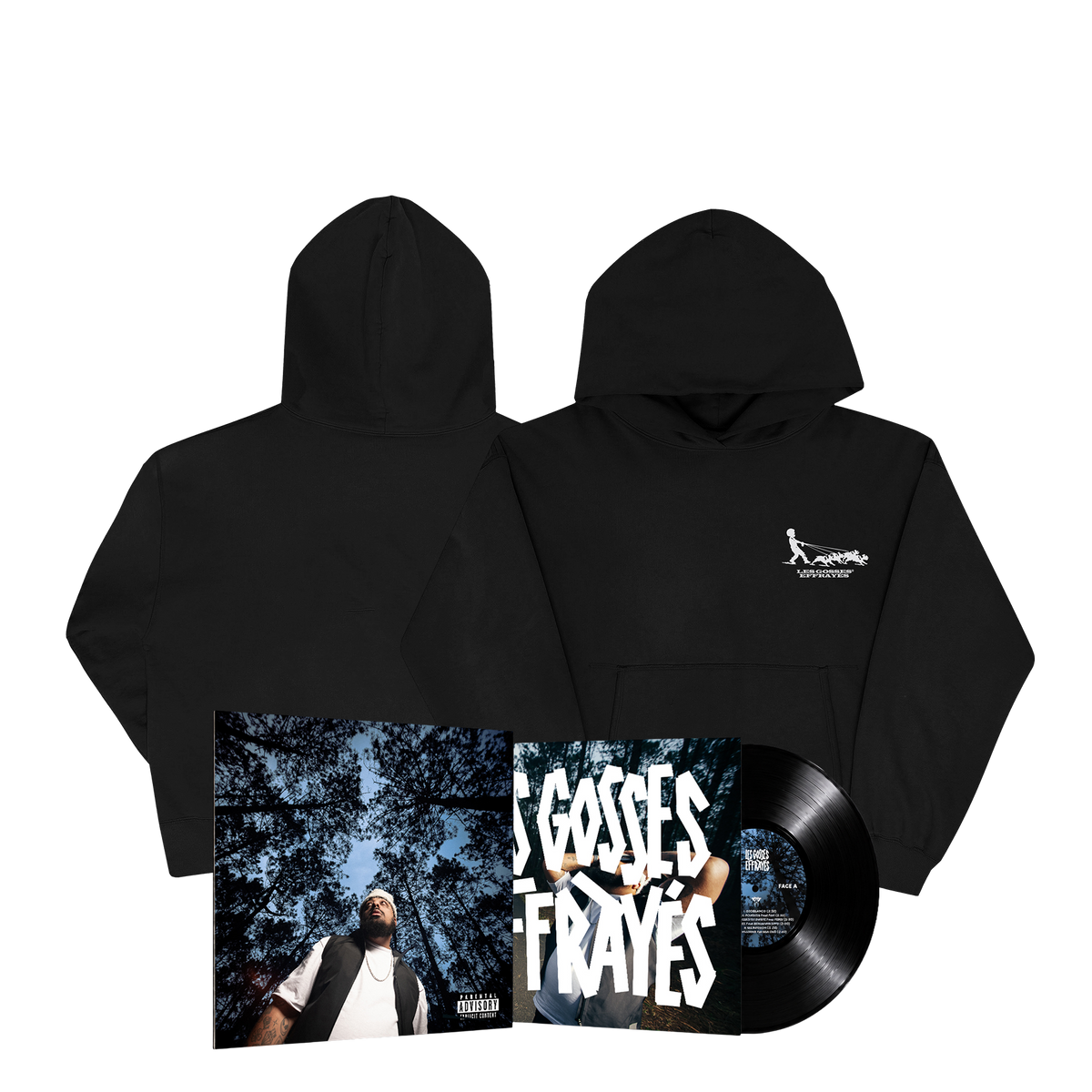 LGE | PACK HOODIE LGE COEUR + ALBUM