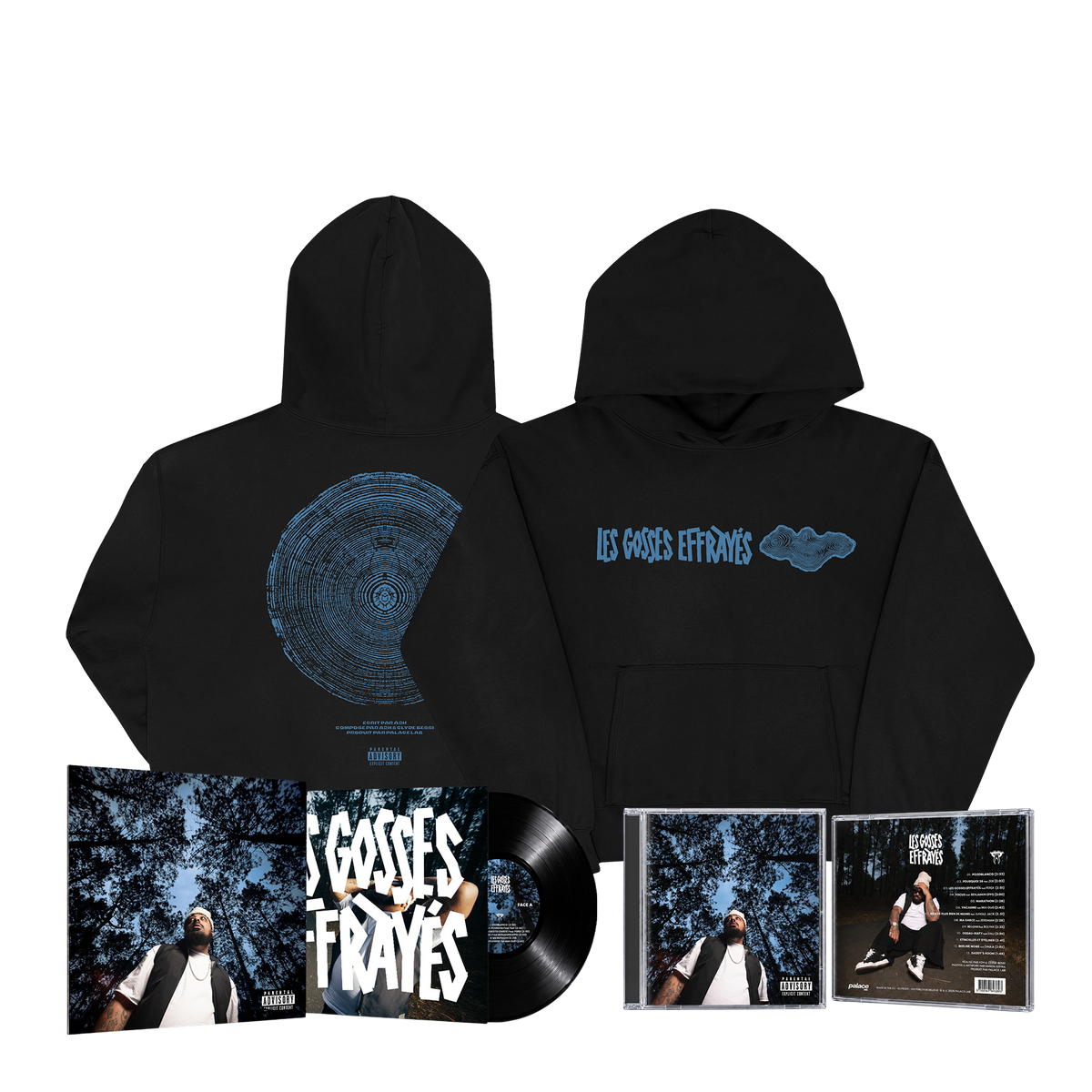 LGE | PACK HOODIE BLACK TREE + ALBUM