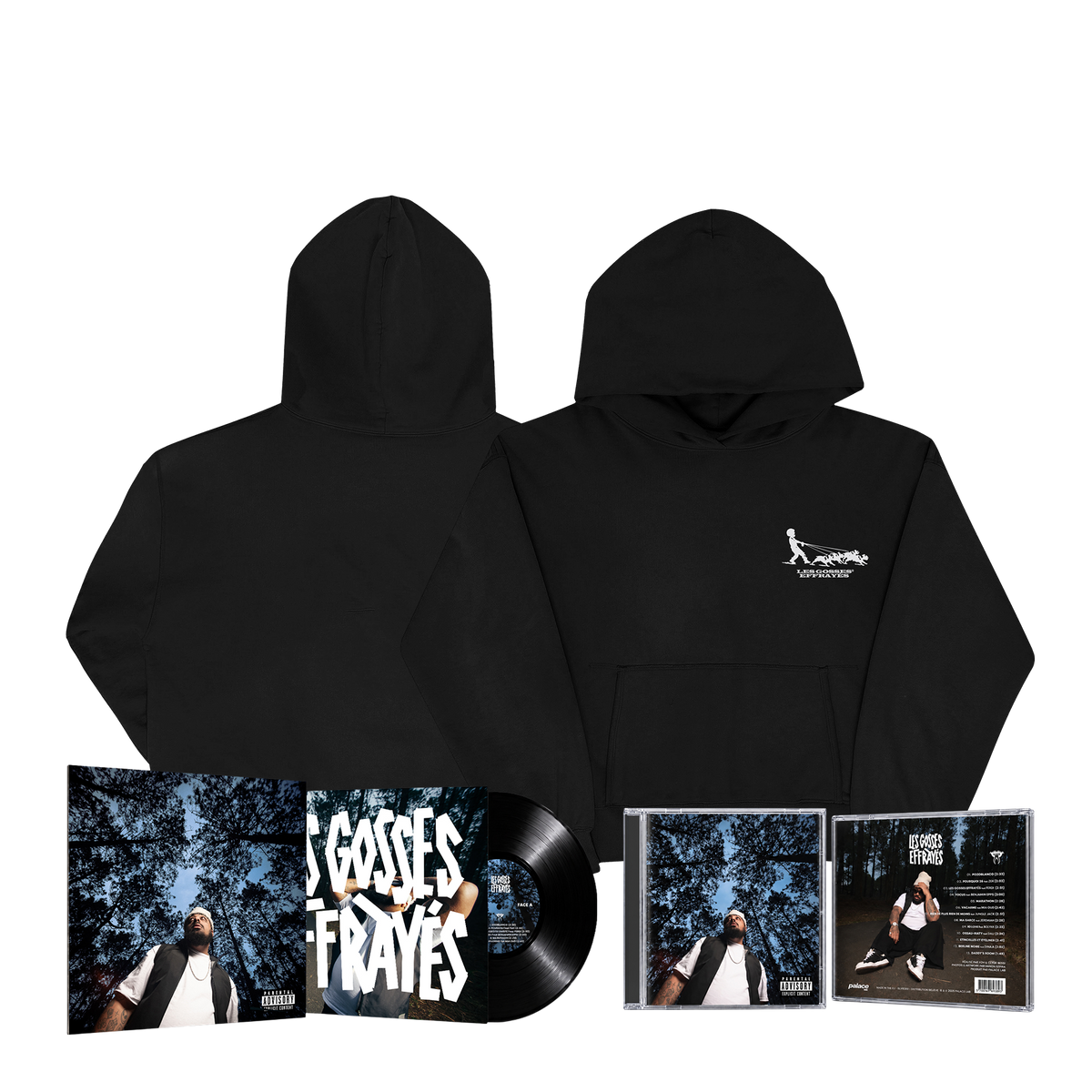 LGE | PACK HOODIE LGE COEUR + ALBUM