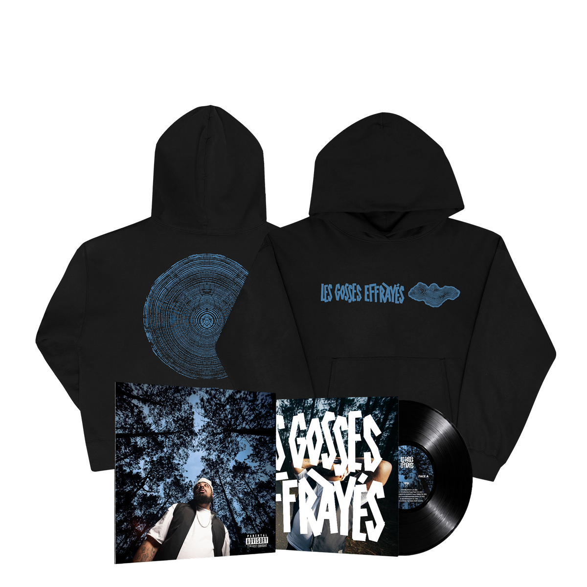 LGE | PACK HOODIE BLACK TREE + ALBUM