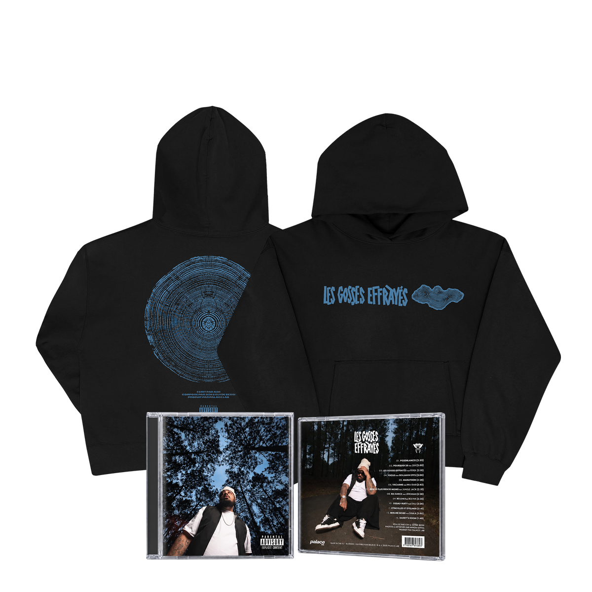 LGE | PACK HOODIE BLACK TREE + ALBUM