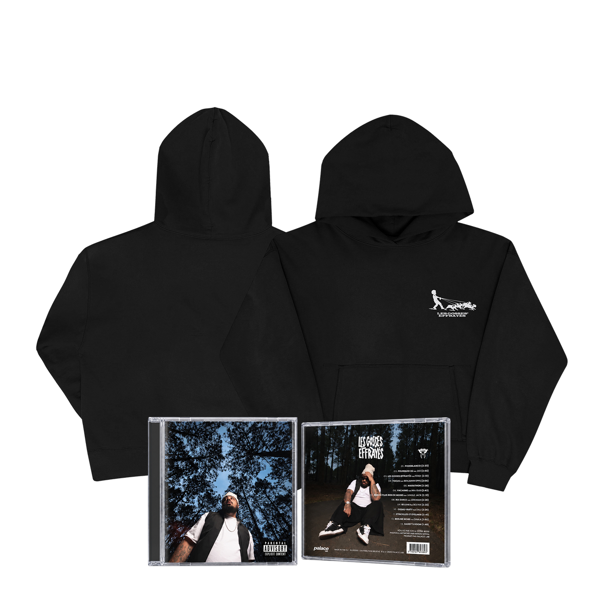 LGE | PACK HOODIE LGE COEUR + ALBUM