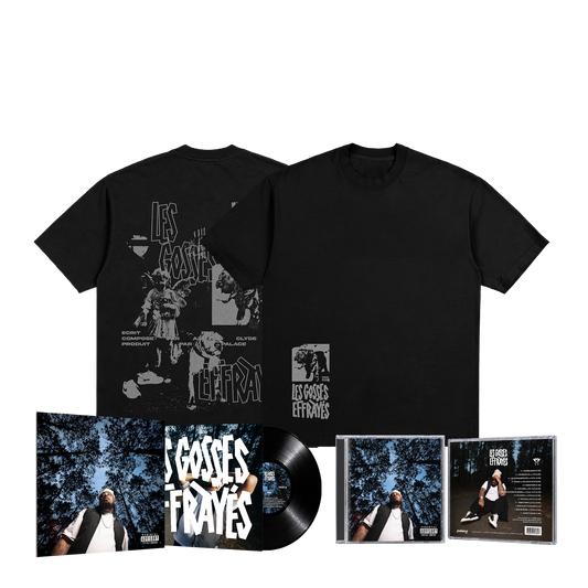 LGE | PACK T-SHIRT BLACK DOG + ALBUM